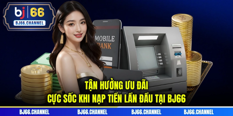 Tận hưởng ưu đãi cực sốc khi nạp tiền lần đầu tại BJ66
